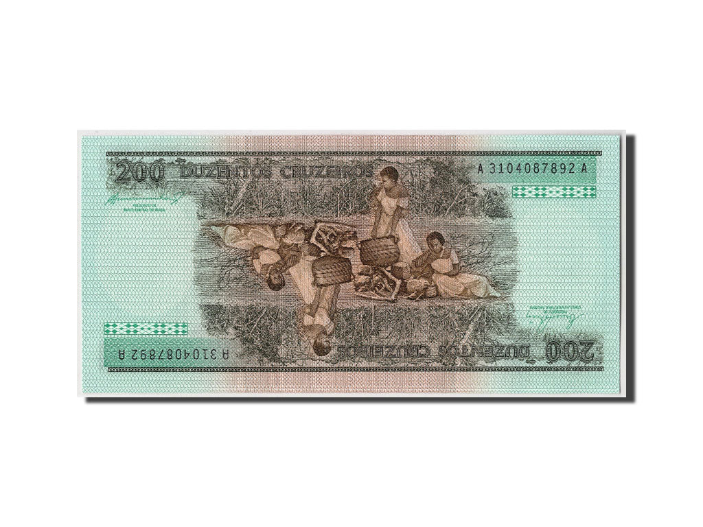 Geldschein, Brasilien, 200 Cruzeiros, Undated (1981-84), KM:199b, UNZ