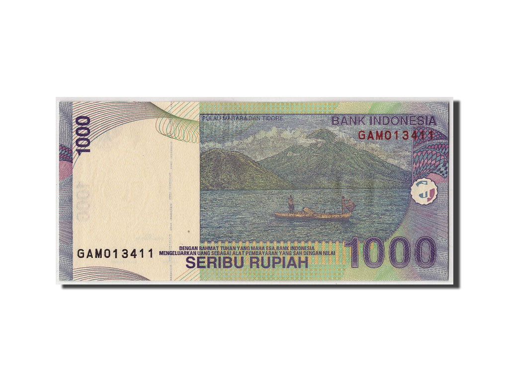 Banknote, Indonesia, 1000 Rupiah, 2009, Undated, KM:141j, UNC(65-70)