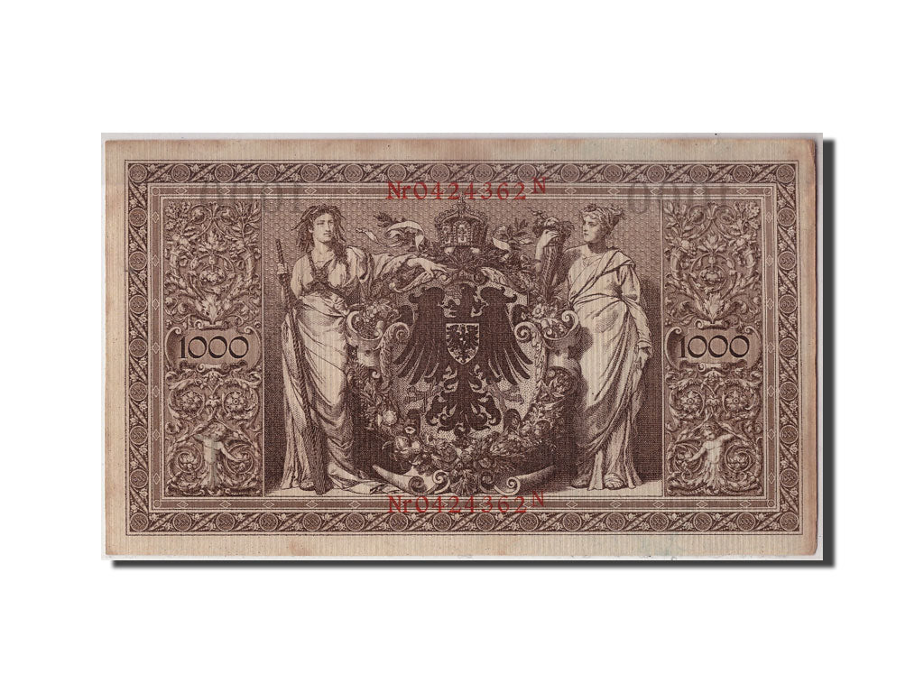Banconote, Germania, 1000 Mark, 1910, KM:44b, 1910-04-21, BB+