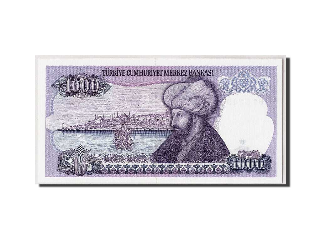 Banknote, Turkey, 1000 Lira, L.1970 (1986), Undated, KM:196, UNC(65-70)