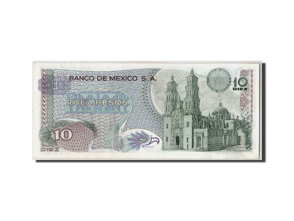 Banknote, Mexico, 10 Pesos, 1977, 1977-02-18, KM:63i, UNC(63)