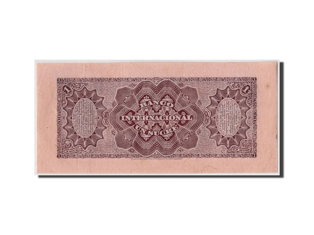 Banknote, Ecuador, 1 Sucre, Undated (1886-94), KM:S172, UNC(63)