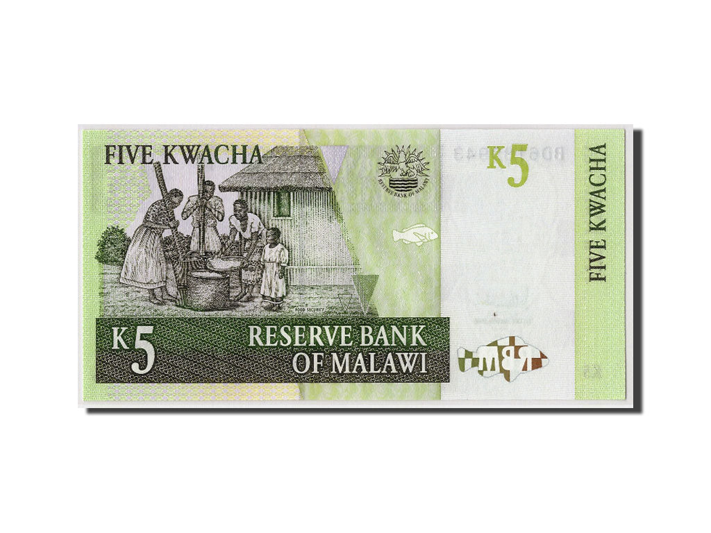Billete, 5 Kwacha, 2005, Malawi, KM:36c, 2005-12-01, UNC