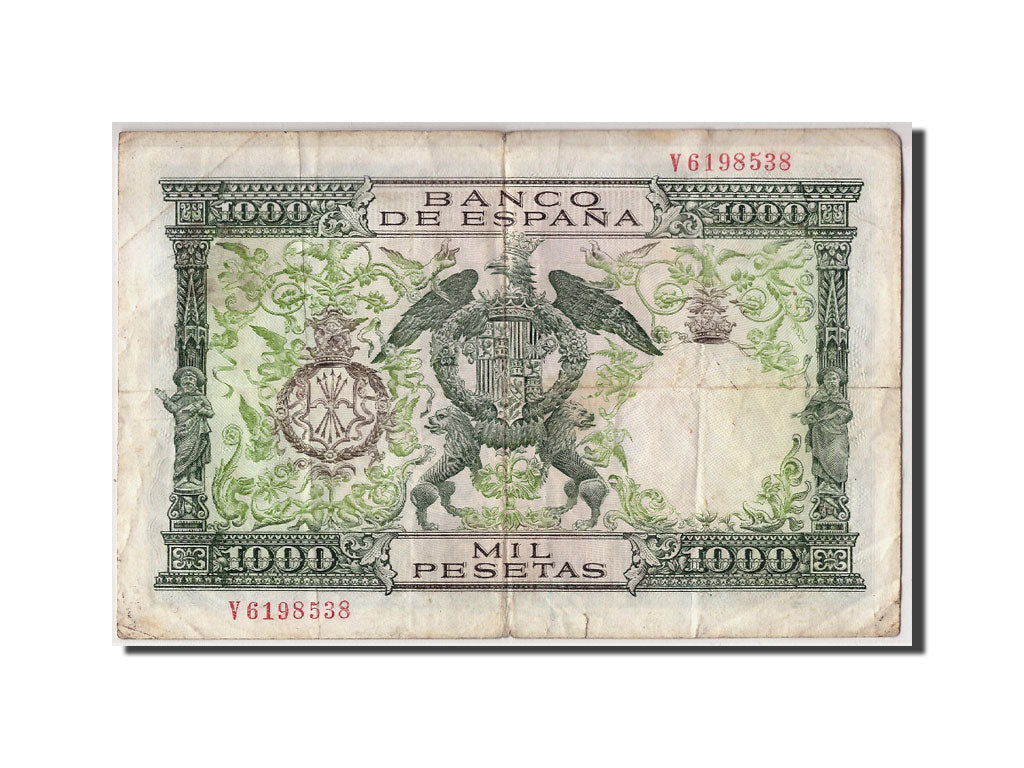 Banknote, Spain, 1000 Pesetas, 1957, 1957-11-29, KM:149a, F(12-15)