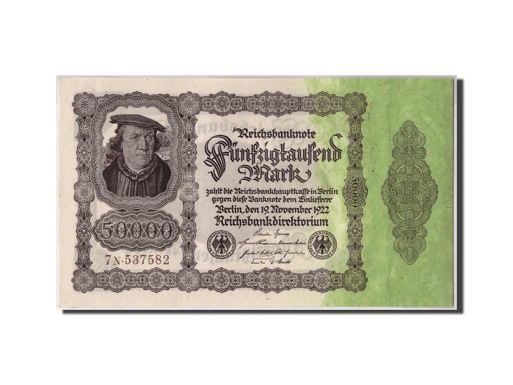 Banconote, Germania, 50,000 Mark, 1922, KM:79, 1922-11-19, SPL