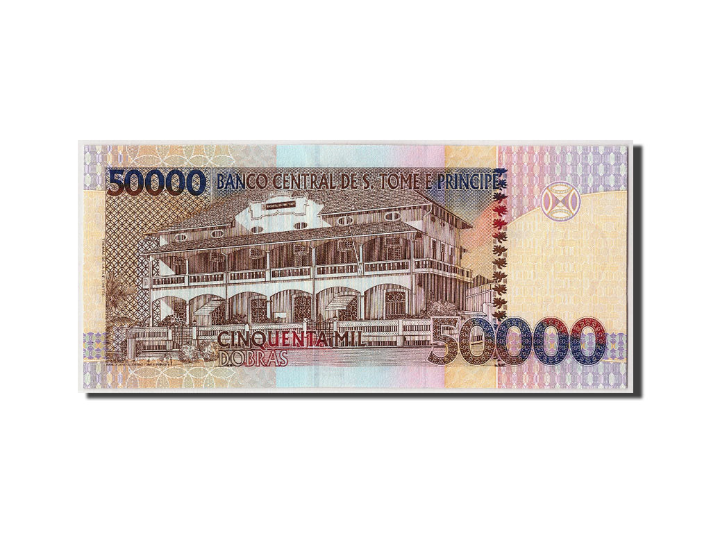 Banknote, Saint Thomas and Prince, 50,000 Dobras, 2010, 2010-12-10, KM:68d