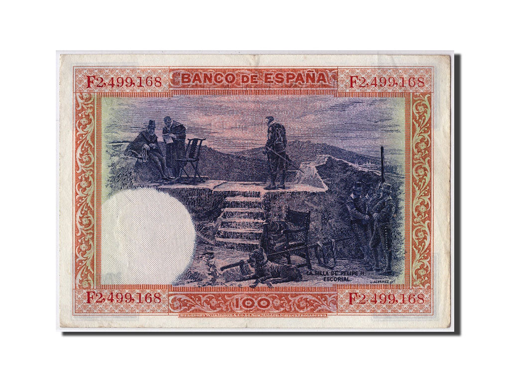 Geldschein, Spanien, 100 Pesetas, 1925, 1925-07-01, KM:69c, SS