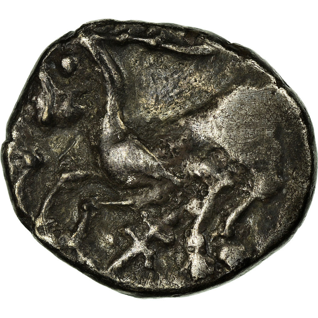 Coin, Allobroges, Denarius, VF(20-25), Silver