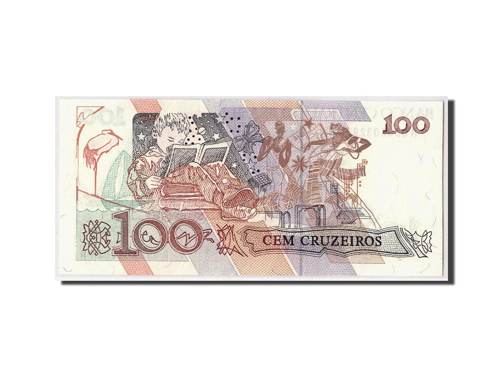 Billet, Brésil, 100 Cruzeiros, Undated (1990), KM:228, NEUF