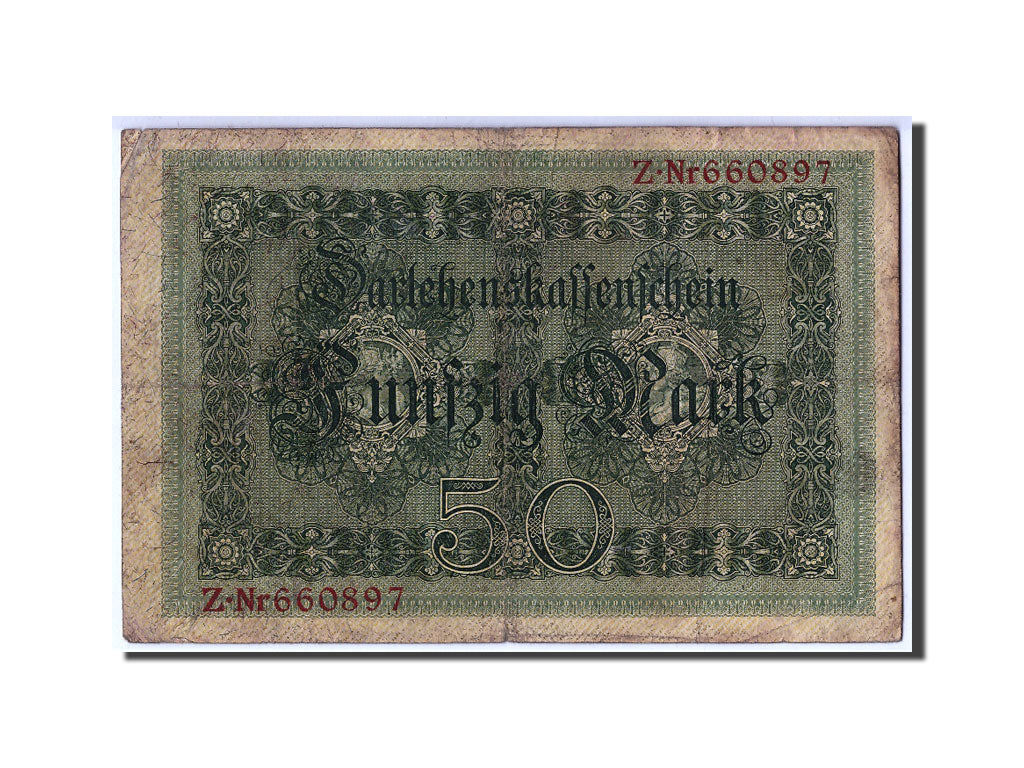 Biljet, Duitsland, 50 Mark, 1914, 1914-08-05, KM:49a, B