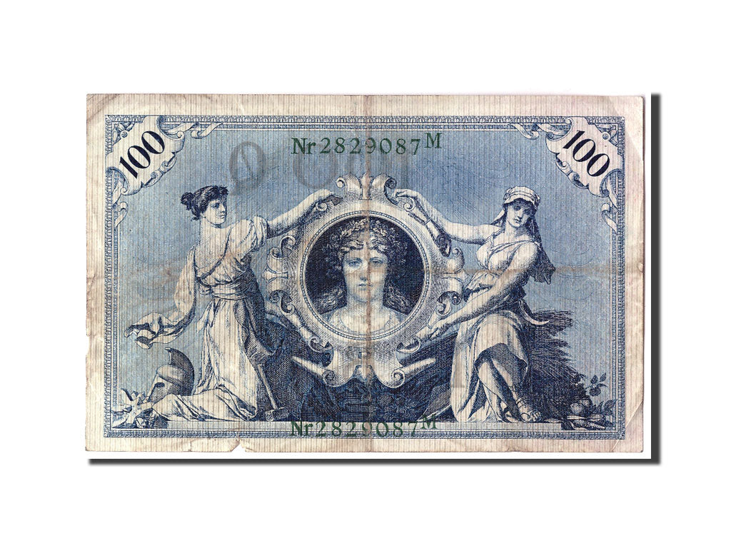 Banconote, Germania, 100 Mark, 1908, KM:33a, 1908-02-07, B+