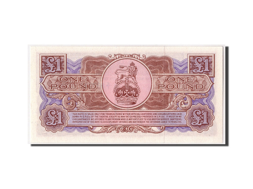 Banknote, Great Britain, 1 Pound, Undated (1956), KM:M29, UNC(65-70)
