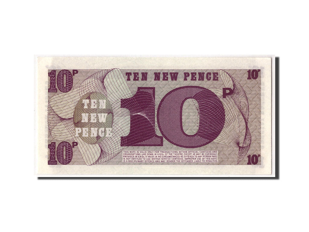Banknote, Great Britain, 10 New Pence, Undated (1972), KM:M48, UNC(65-70)