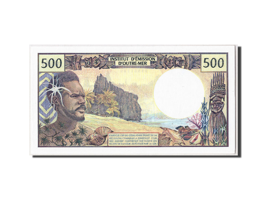 Banknote, French Pacific Territories, 500 Francs, Undated (1992), KM:1a