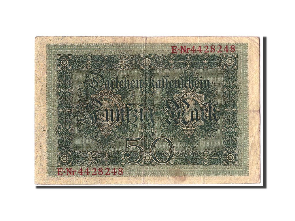 Biljet, Duitsland, 50 Mark, 1914, 1914-08-05, KM:49b, TB