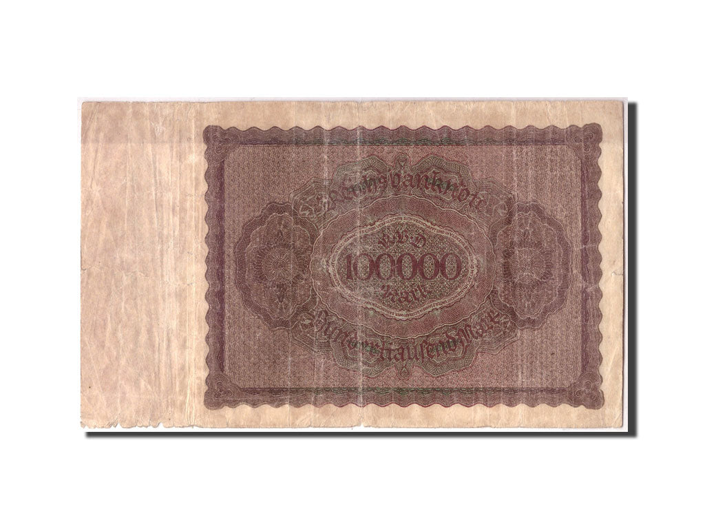 Banknote, Germany, 100,000 Mark, 1923, 1923-02-01, KM:83a, VG(8-10)