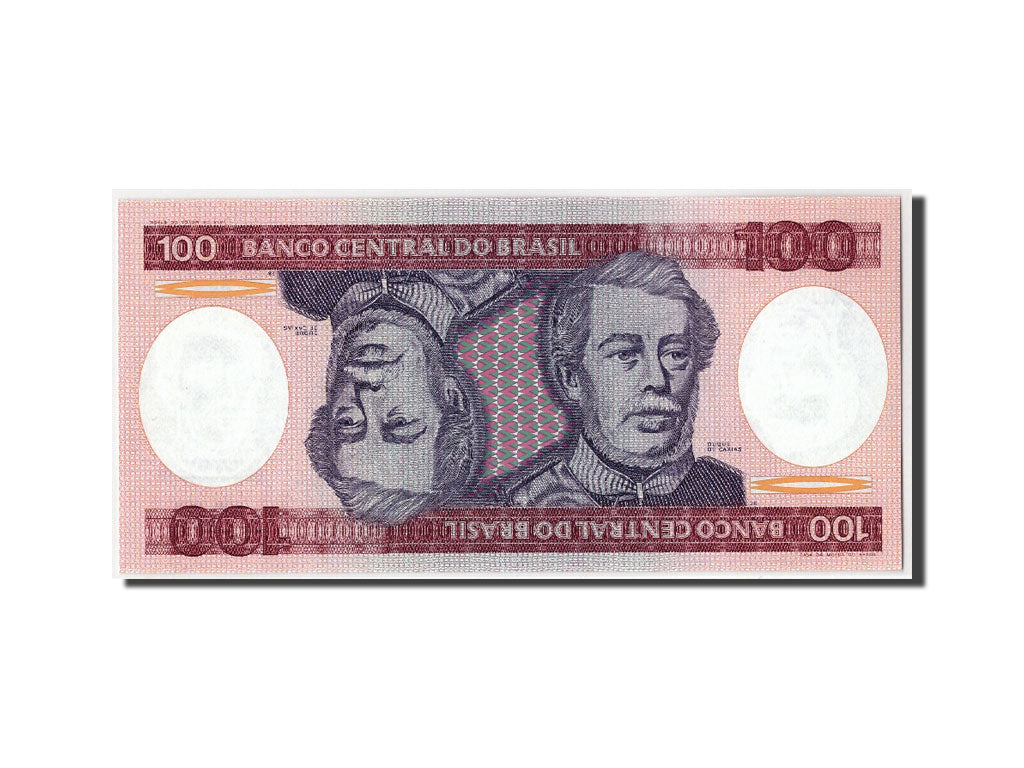 Geldschein, Brasilien, 100 Cruzeiros, Undated (1984), KM:198b, UNZ