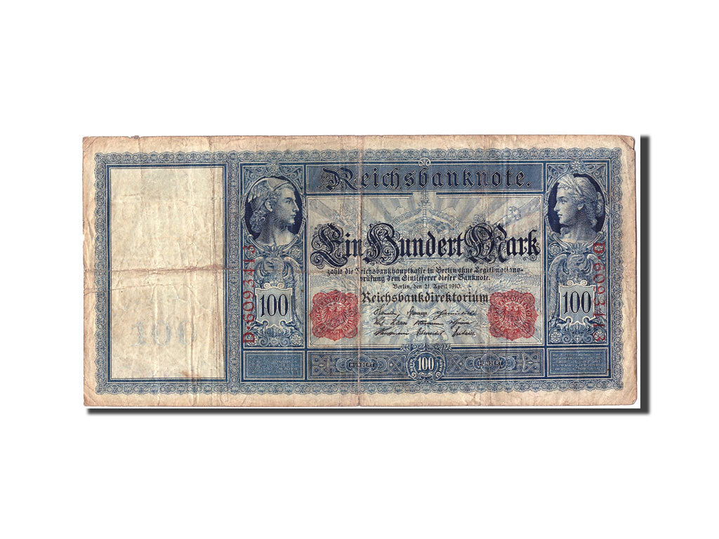 Billet, Allemagne, 100 Mark, 1910, 1910-04-21, KM:42, B