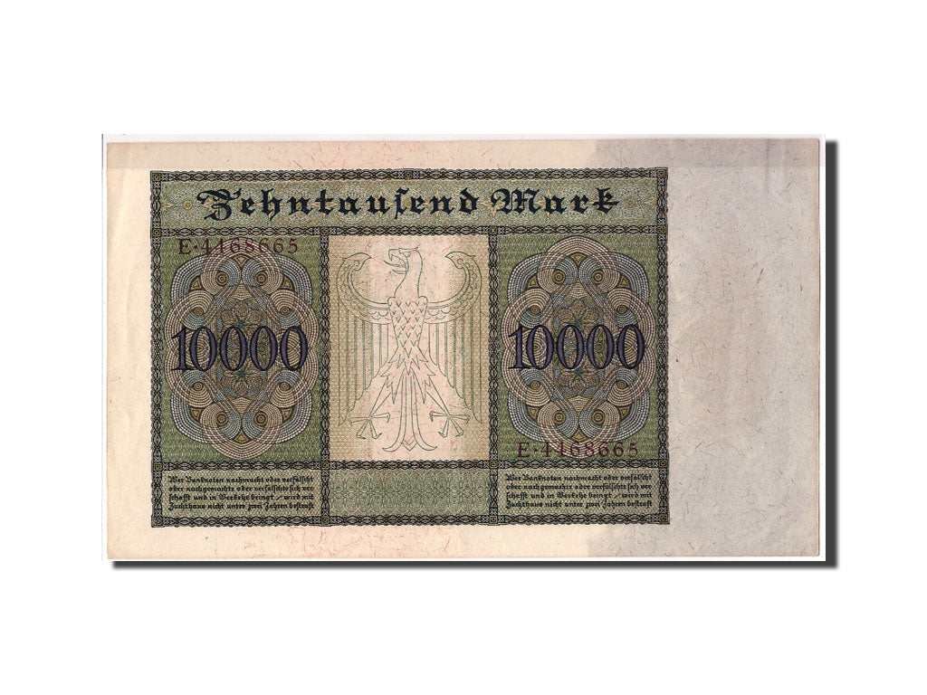 Banknote, Germany, 10,000 Mark, 1922, 1922-01-19, KM:70, AU(55-58)