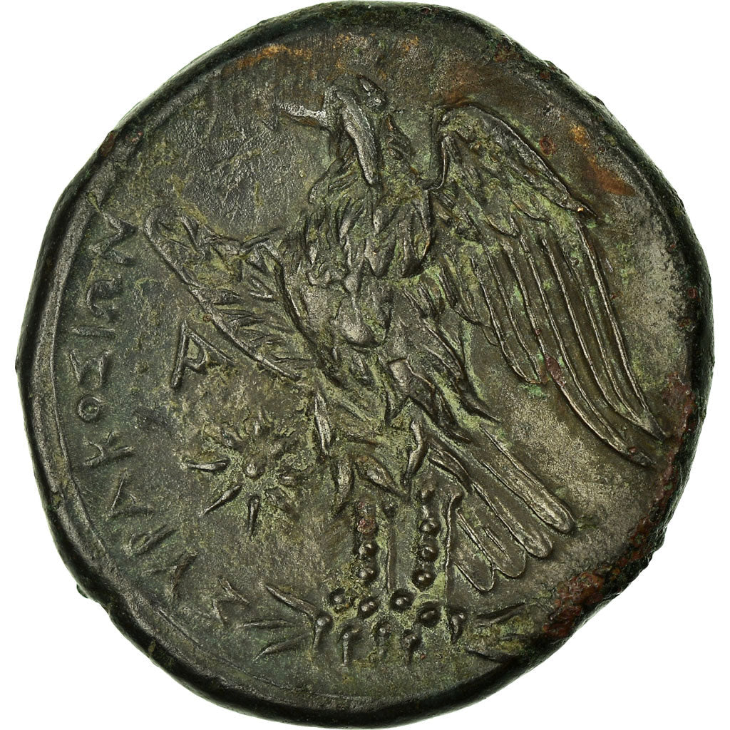 Moneta, SICILIA, Zeus, Syracuse, Litra, Syracuse, BB+, Bronzo