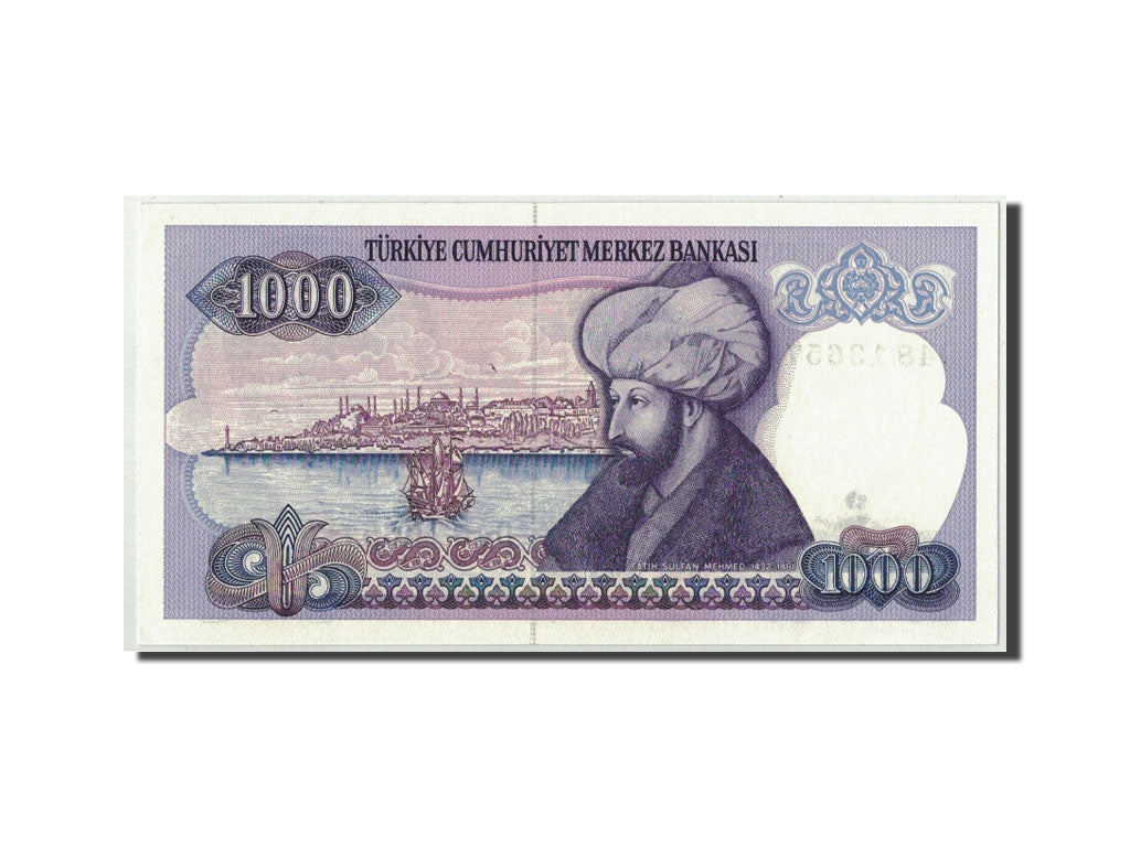 Banknote, Turkey, 1000 Lira, L.1970 (1986), KM:196, UNC(63)