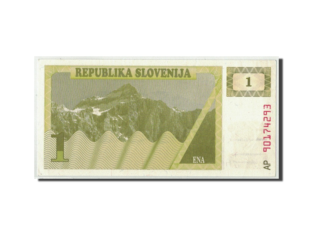 Banconote, Slovenia, 1 (Tolar), (19)90, KM:1a, SPL