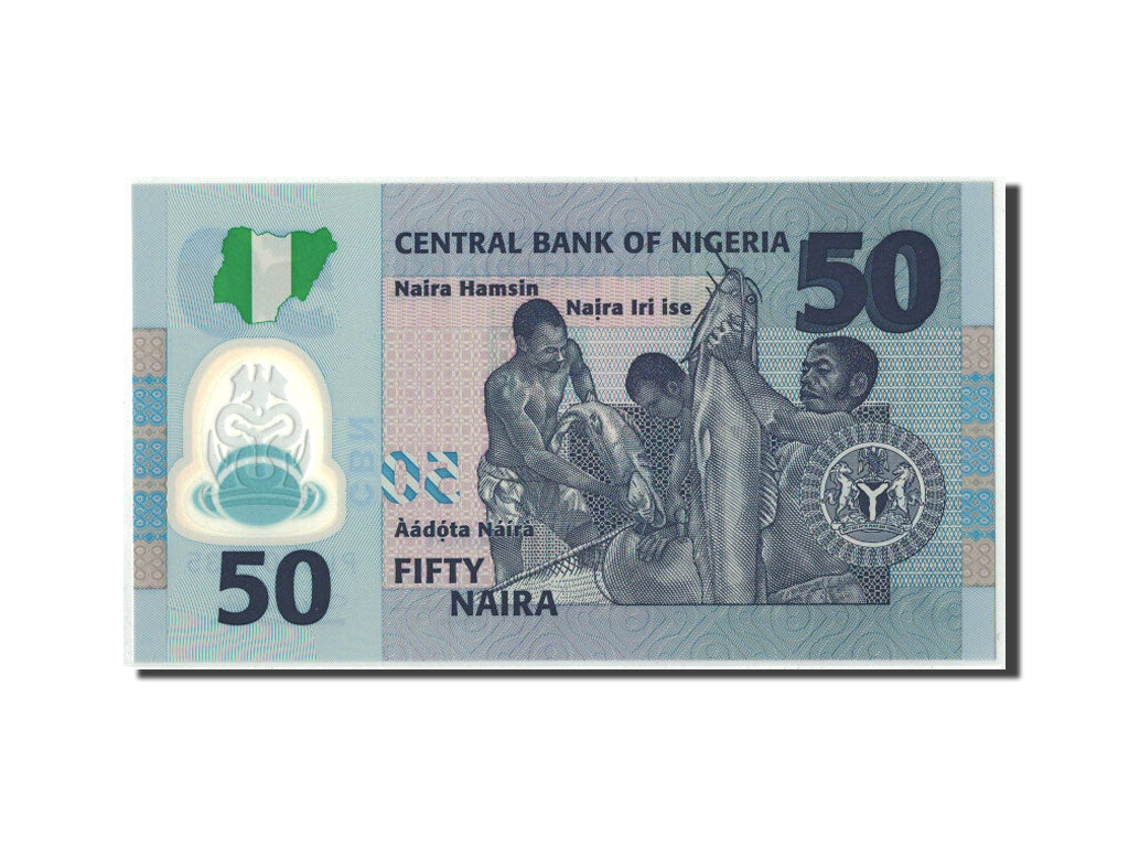 Banknote, Nigeria, 50 Naira, 2010, KM:37, UNC(65-70)