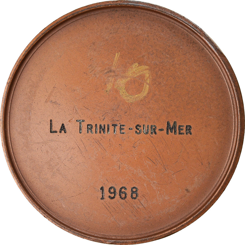 Frankrijk, Medaille, Voile, La Trinité-sur-mer, Shipping, 1968, ZF+, Bronze