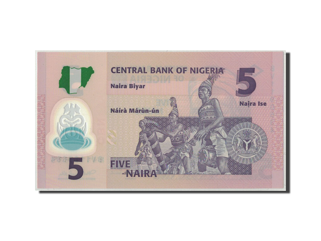 Biljet, Nigeria, 5 Naira, 2011, KM:38c, NIEUW