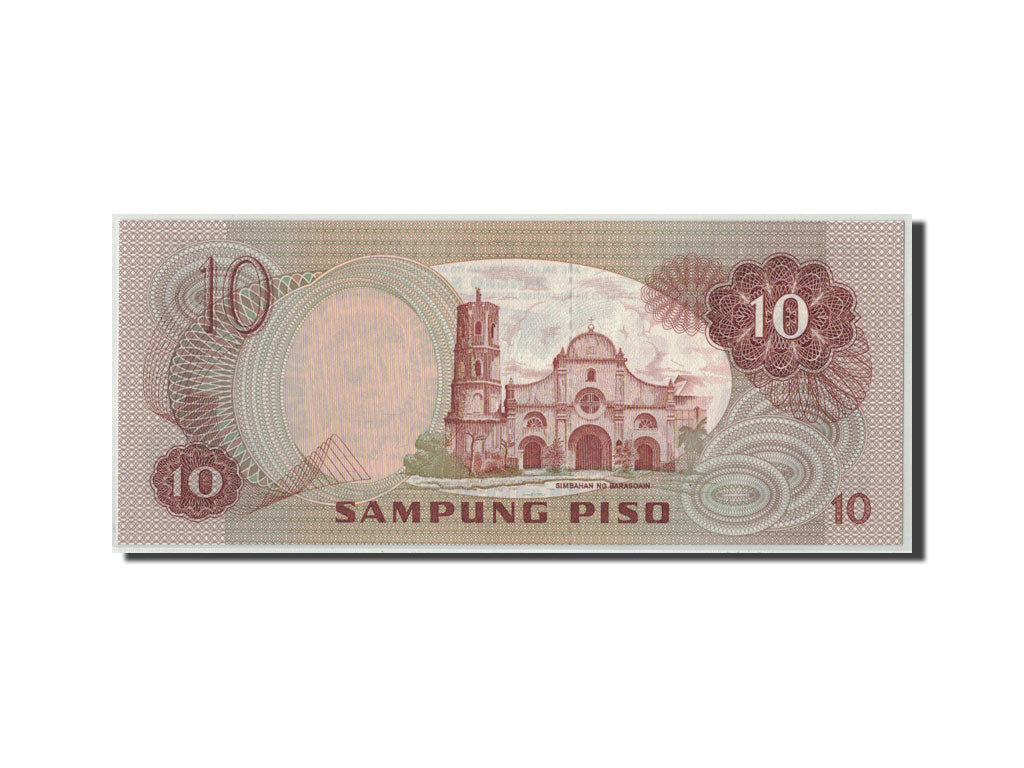 Banknote, Philippines, 10 Piso, 1981, KM:167a, UNC(65-70)