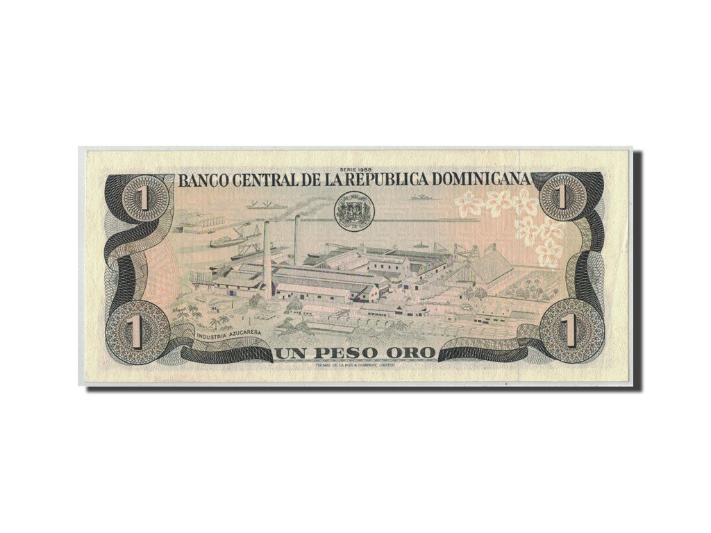 Billete, 1 Peso Oro, 1988, República Dominicana, KM:126c, SC