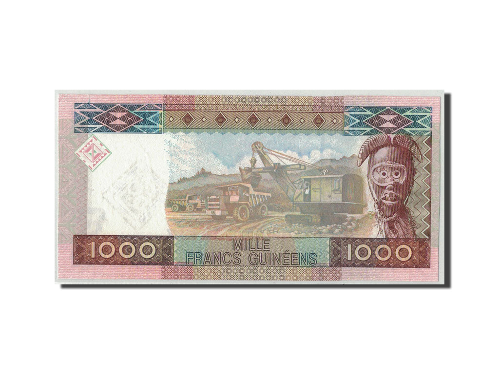 Banknote, Guinea, 1000 Francs, 2010, 2010-03-01, KM:43, UNC(63)