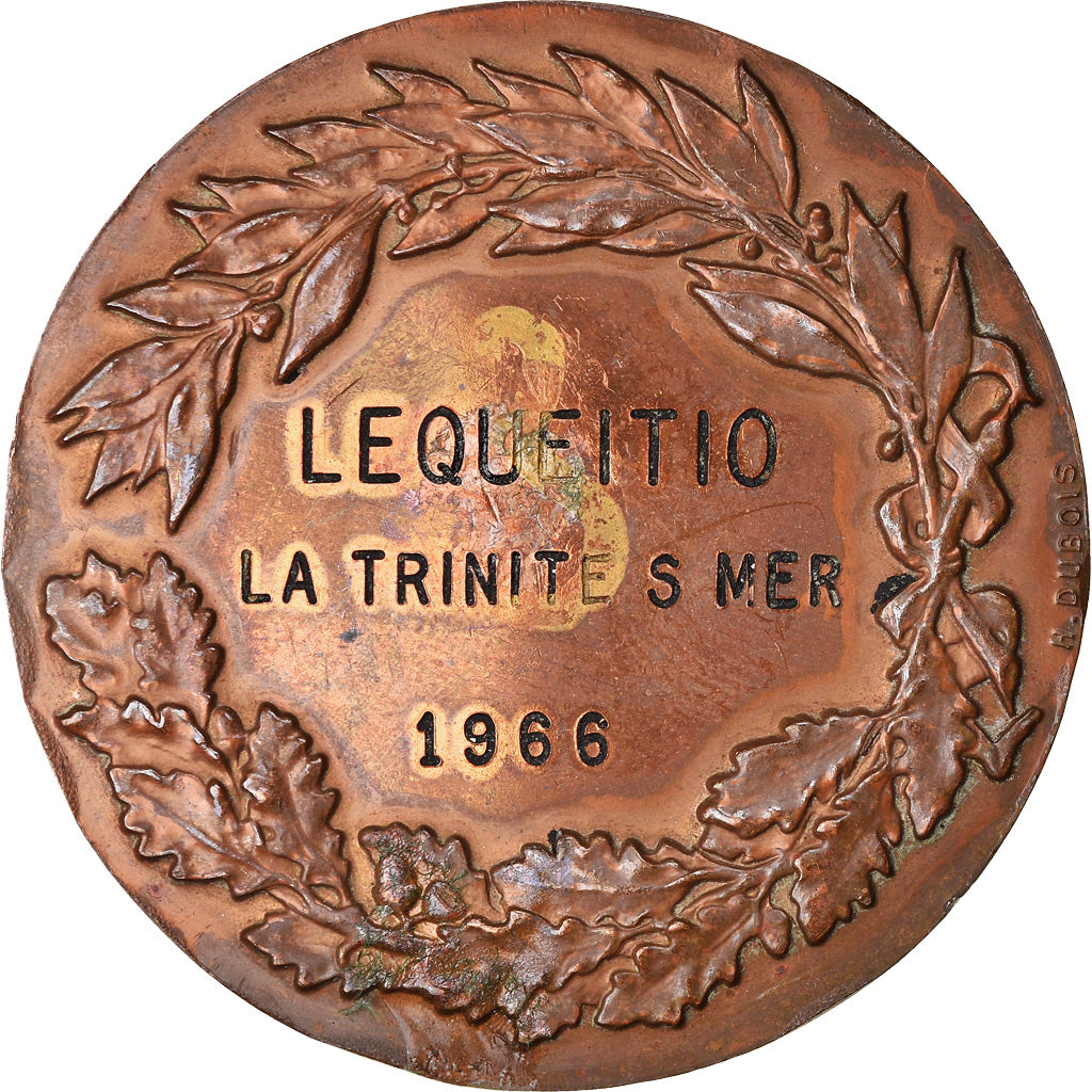 France, Medal, Voile, La Trinité-sur-mer, Shipping, 1966, EF(40-45), Bronze