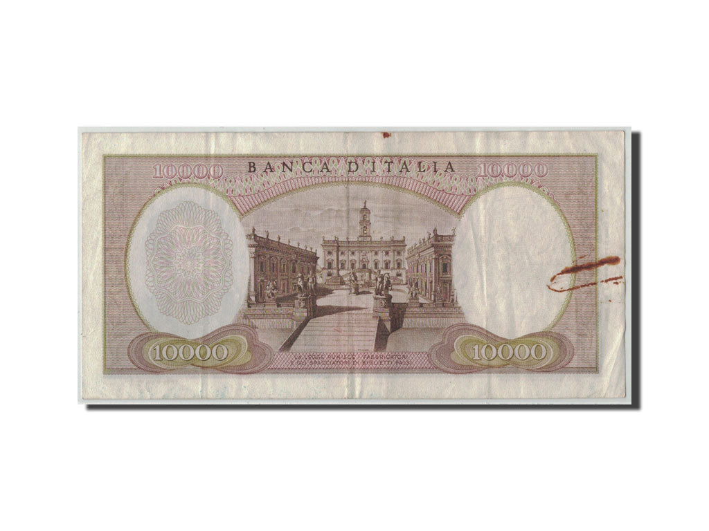 Banknot, Włochy, 10,000 Lire, 1964, 1964-07-27, KM:97b, VF(30-35)