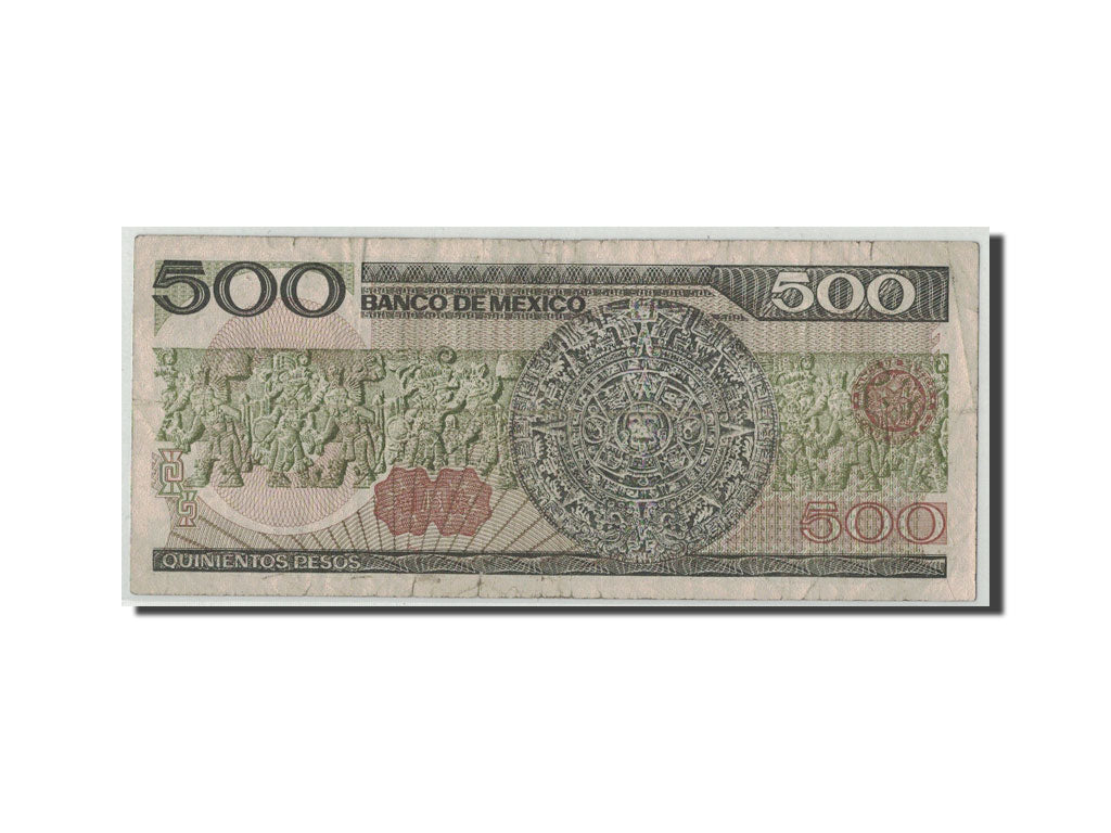 Banconote, Messico, 500 Pesos, 1984, KM:79b, 1984-08-07, B