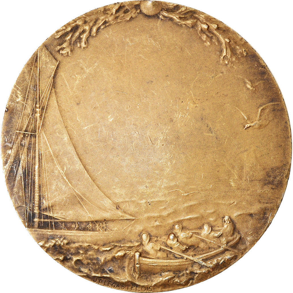 Francia, medaglia, Société des Régates de Vannes, Shipping, Legastelois, BB+