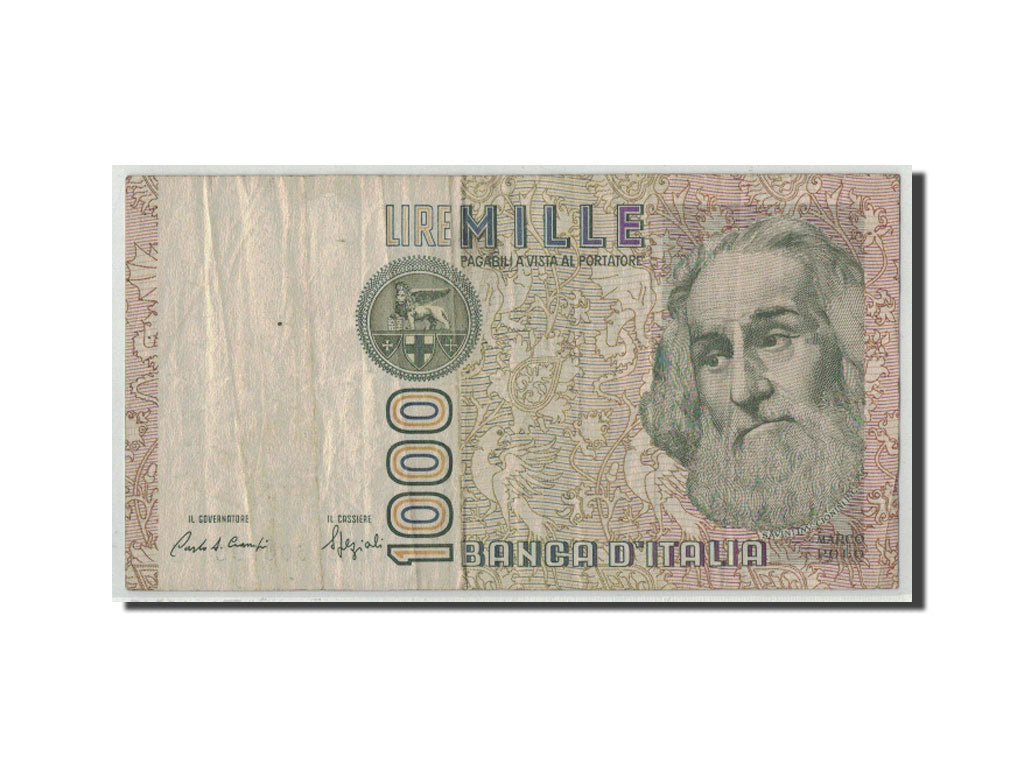 Banknote, Italy, 1000 Lire, 1982, 1982-01-06, KM:109b, VG(8-10)