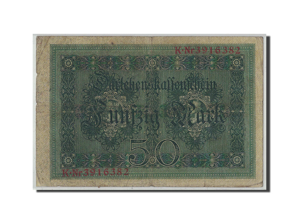 Biljet, Duitsland, 50 Mark, 1914, 1914-08-05, KM:49b, B