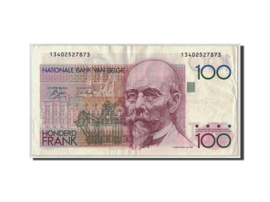 Billet, Belgique, 100 Francs, Undated (1978-81), KM:140a, TB+