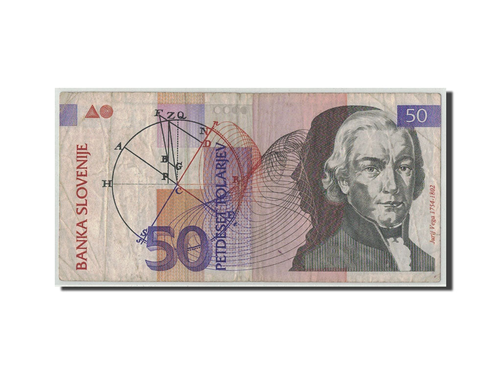 Billete, 50 Tolarjev, 1992, Eslovenia, KM:13a, 1992-01-15, RC