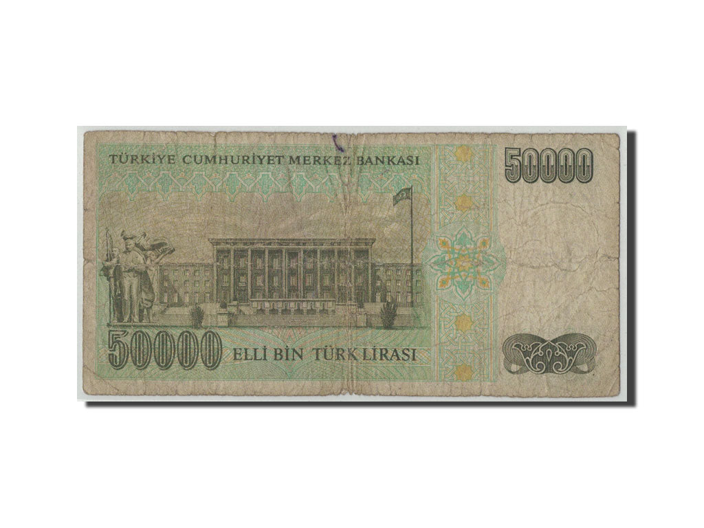 Geldschein, Türkei, 50,000 Lira, 1970, 1970-01-14, KM:203a, SGE