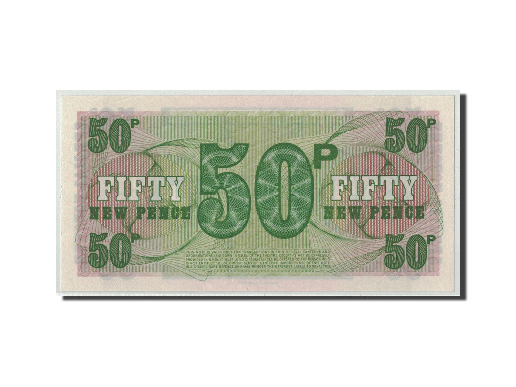Banknote, Great Britain, 50 New Pence, Undated (1972), KM:M49, UNC(65-70)