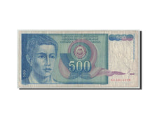 Banknote, Yugoslavia, 500 Dinara, 1990, 1990-03-01, KM:106, VG(8-10)