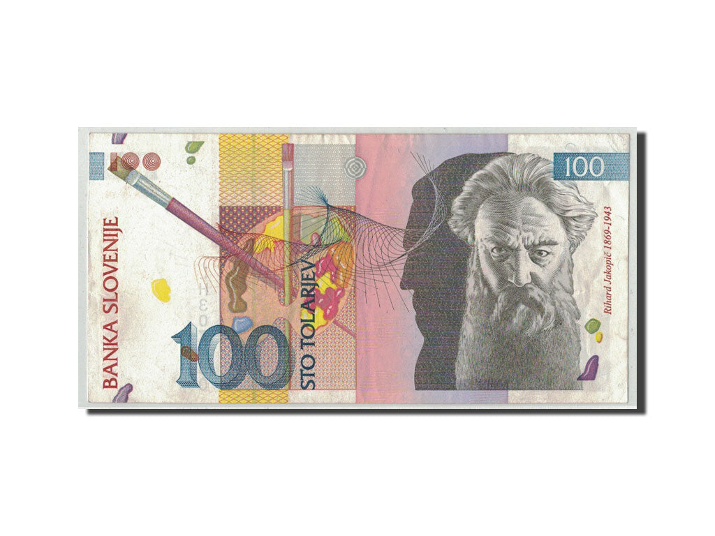 Banknote, Slovenia, 100 Tolarjev, 1992, 1992-01-15, KM:14A, VF(30-35)