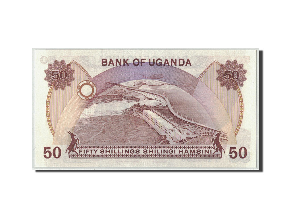 Banknote, Uganda, 50 Shillings, Undated (1985), KM:20, UNC(65-70)