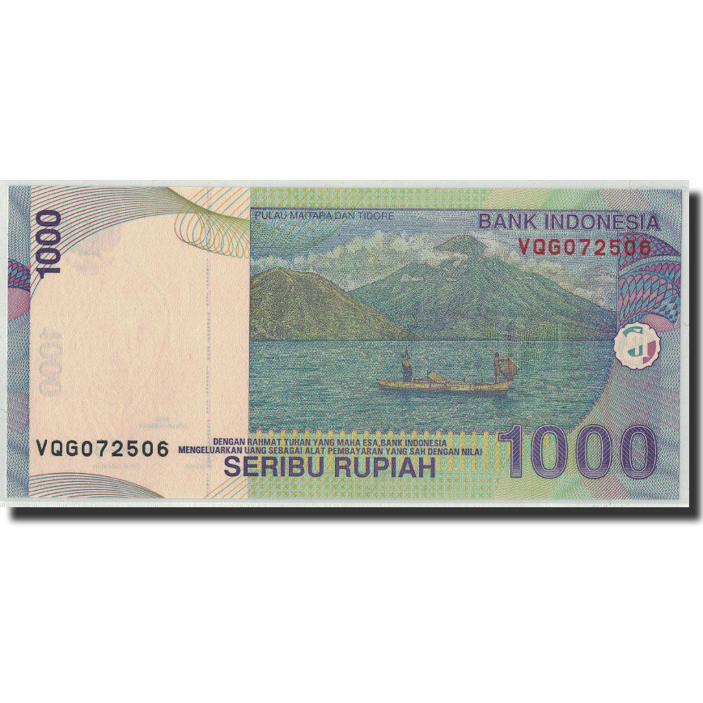 Billete, 1000 Rupiah, 2008/2009, Indonesia, KM:141j, UNC