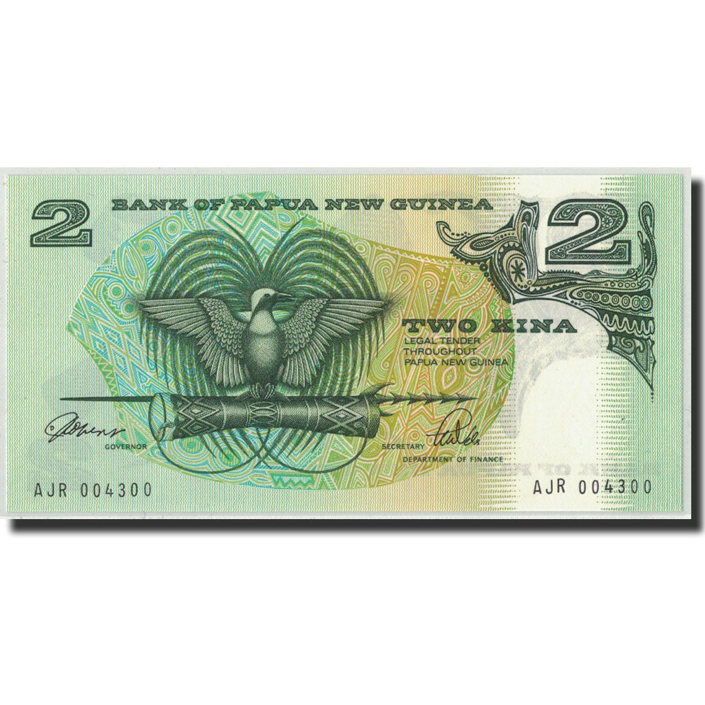 Billet, Papua New Guinea, 2 Kina, Undated (1992), KM:12a, NEUF