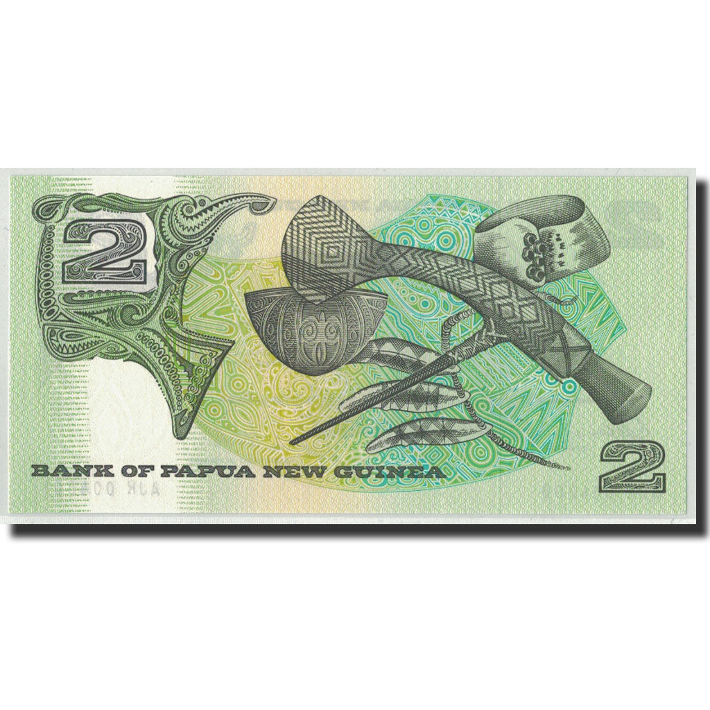 Billet, Papua New Guinea, 2 Kina, Undated (1992), KM:12a, NEUF
