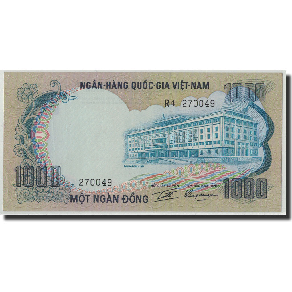 Banknote, South Viet Nam, 1000 D<ox>ng, Undated (1972), KM:34a, UNC(63)