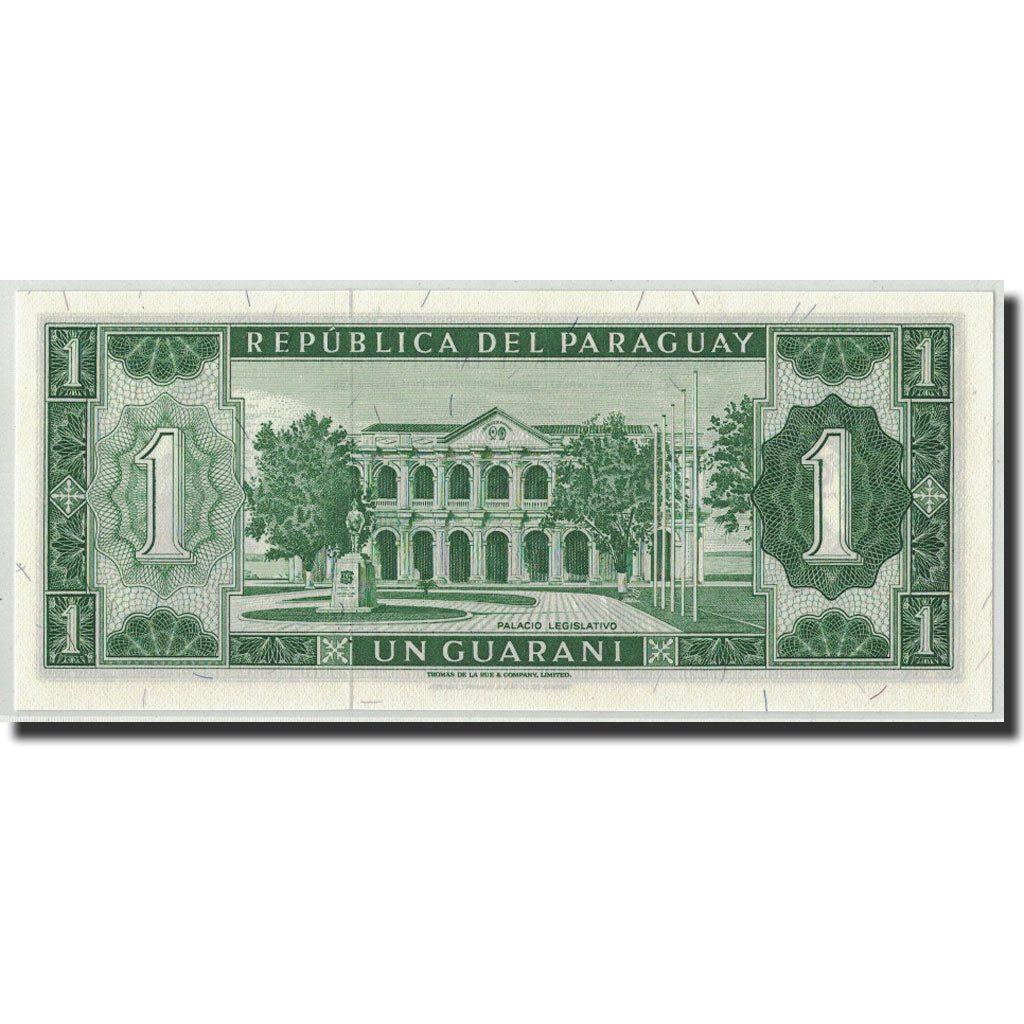 Billete, 1 Guarani, L1952, Paraguay, KM:192, 1952-03-25, UNC